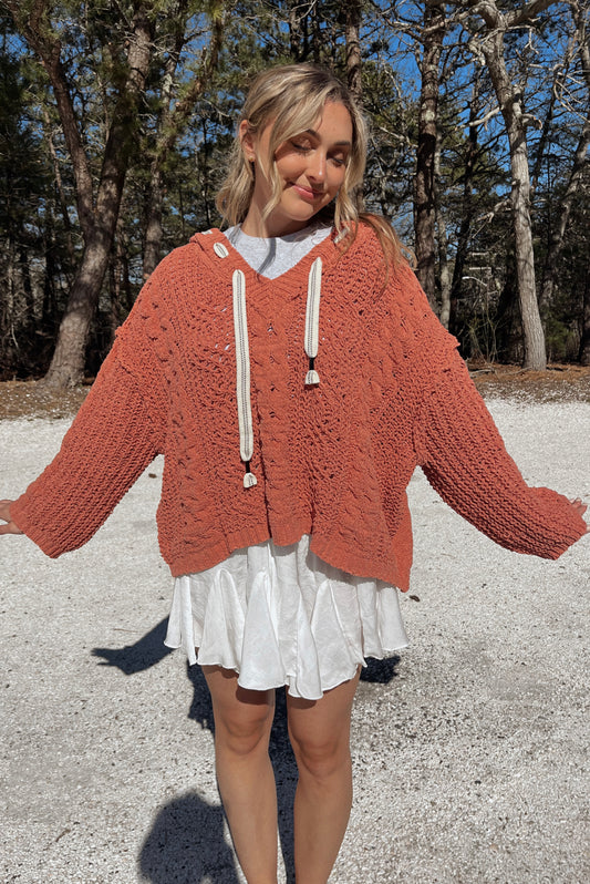 Up North Cable Knit in Blush