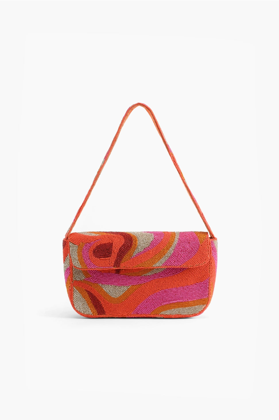 Ocean Bluff Beaded Shoulder Bag