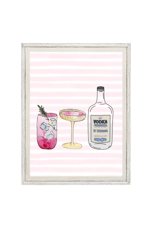 Vodka Drink 8x10 Print