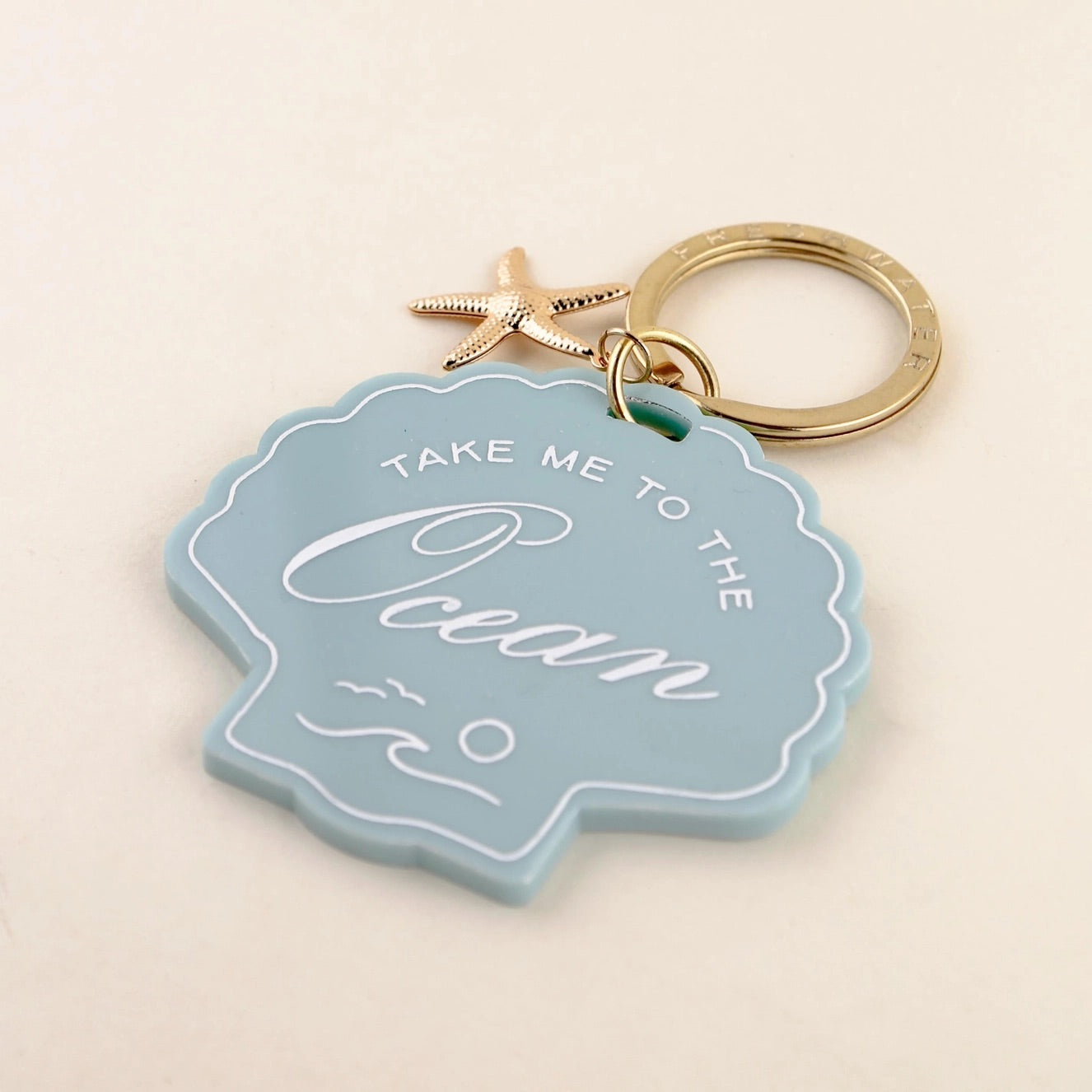 Take Me To The Ocean Keychain