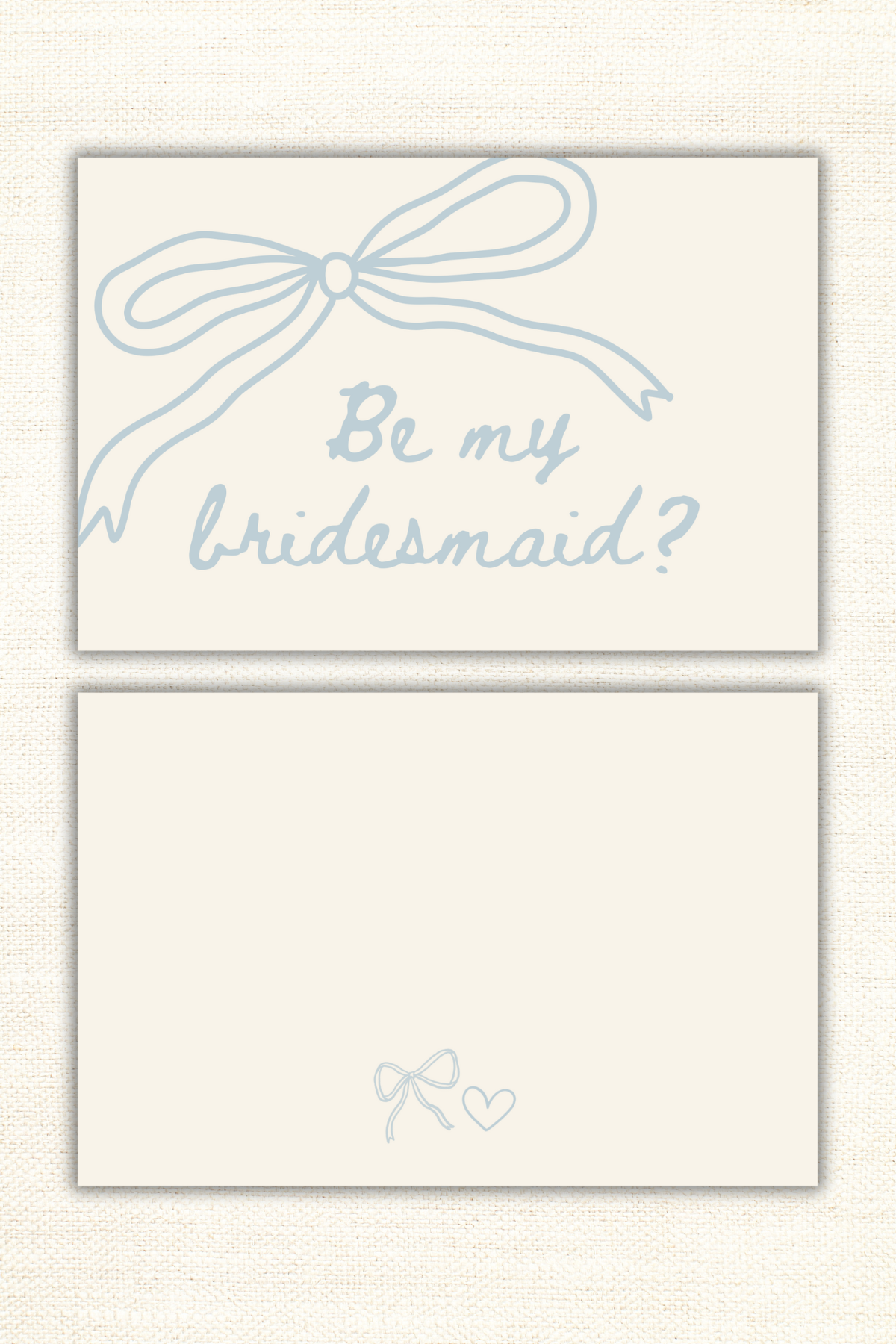 Be My Bridesmaid- Bridesmaid Proposal Cards