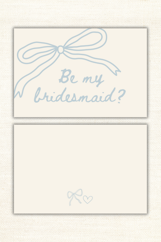 Be My Bridesmaid- Bridesmaid Proposal Cards