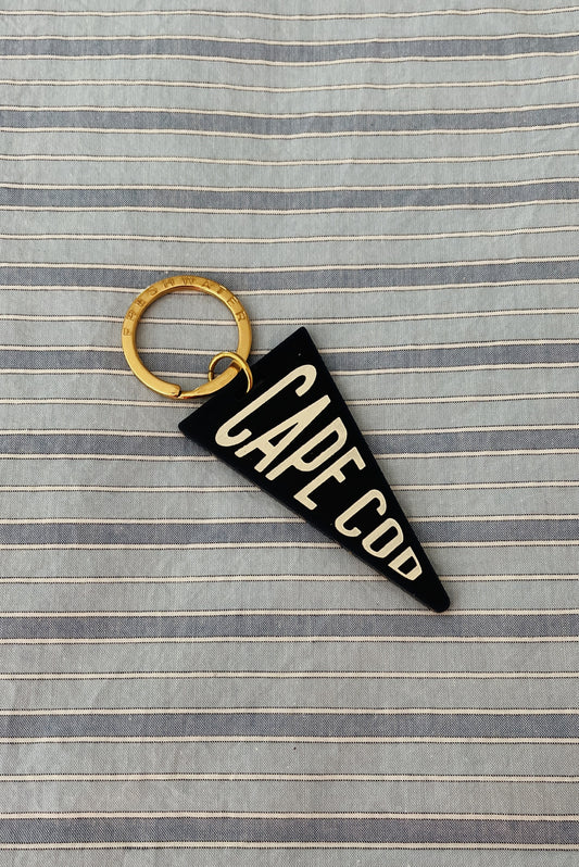 Cape Cod Pennant Keychain