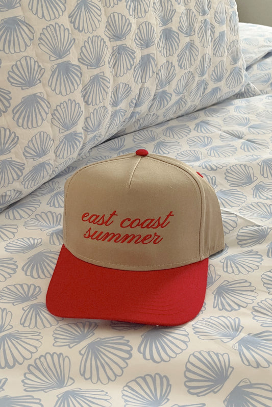 East Coast Summer Red Trucker