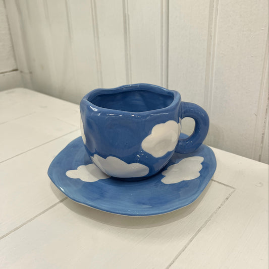 Ceramic Cloud Mug Set