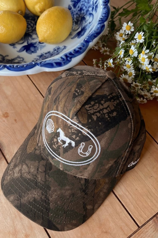 Coastal Cowboy Camo Trucker