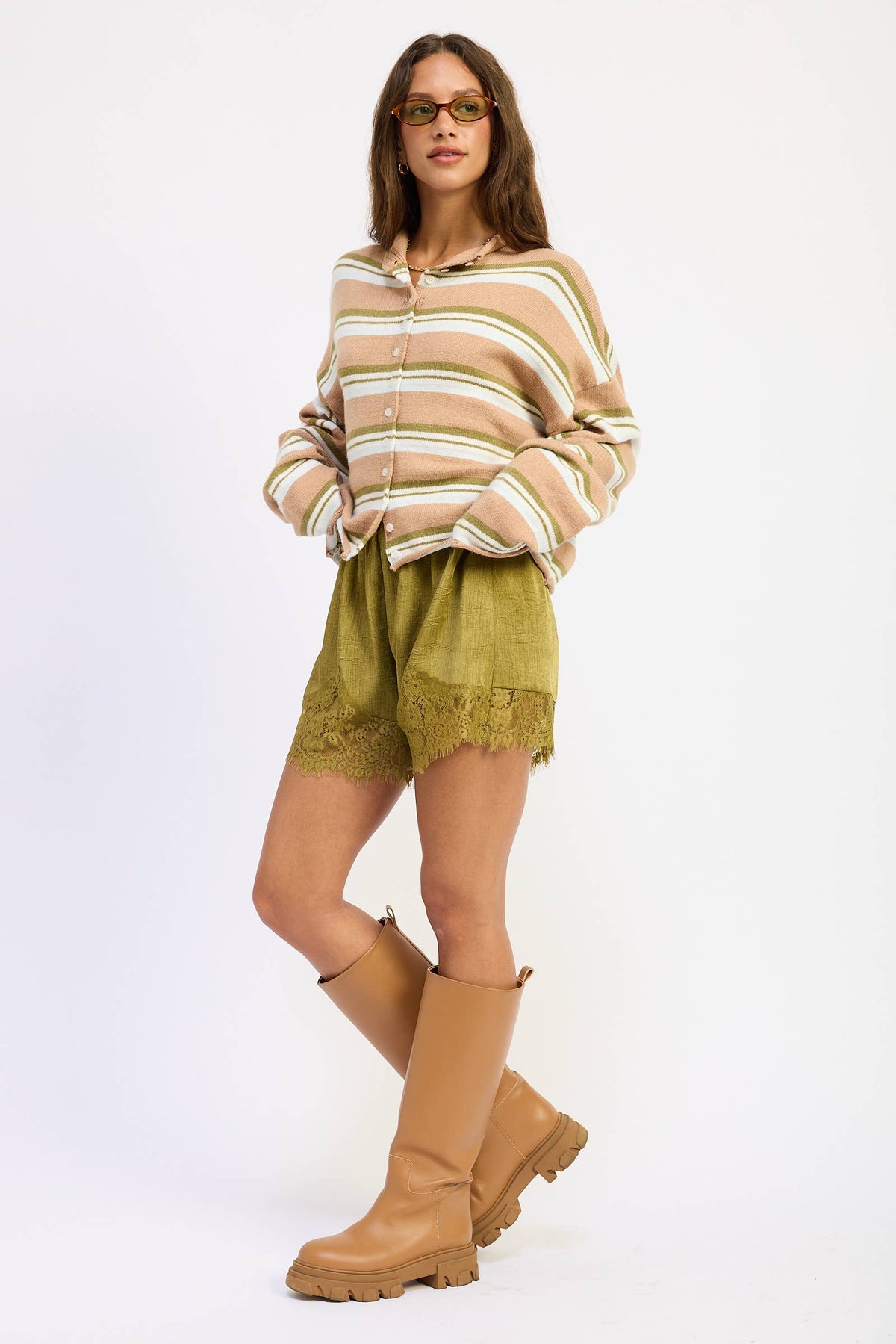 The Falmouth Funnel Neck Cardigan