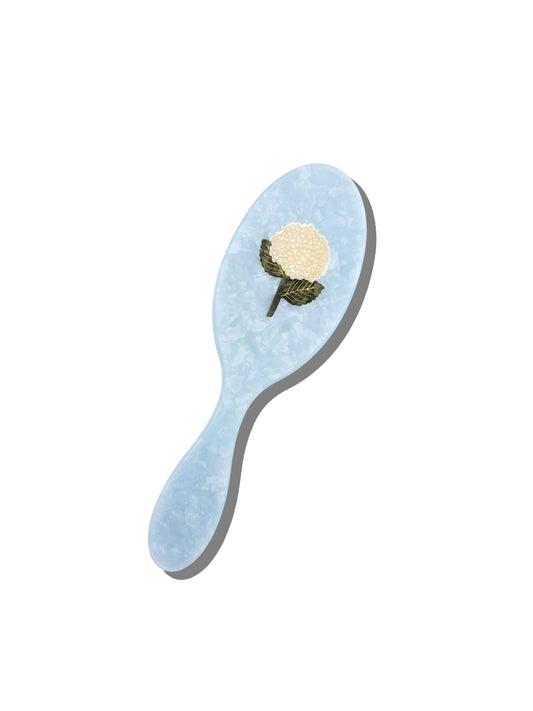 Hand-Painted Hydrangea Brush