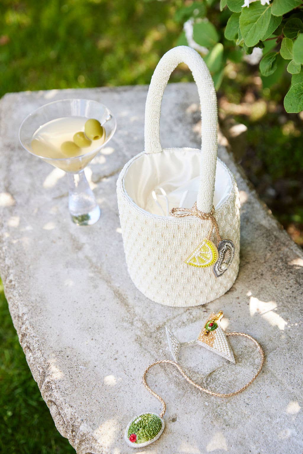 The Dirty Martini Bag Charm