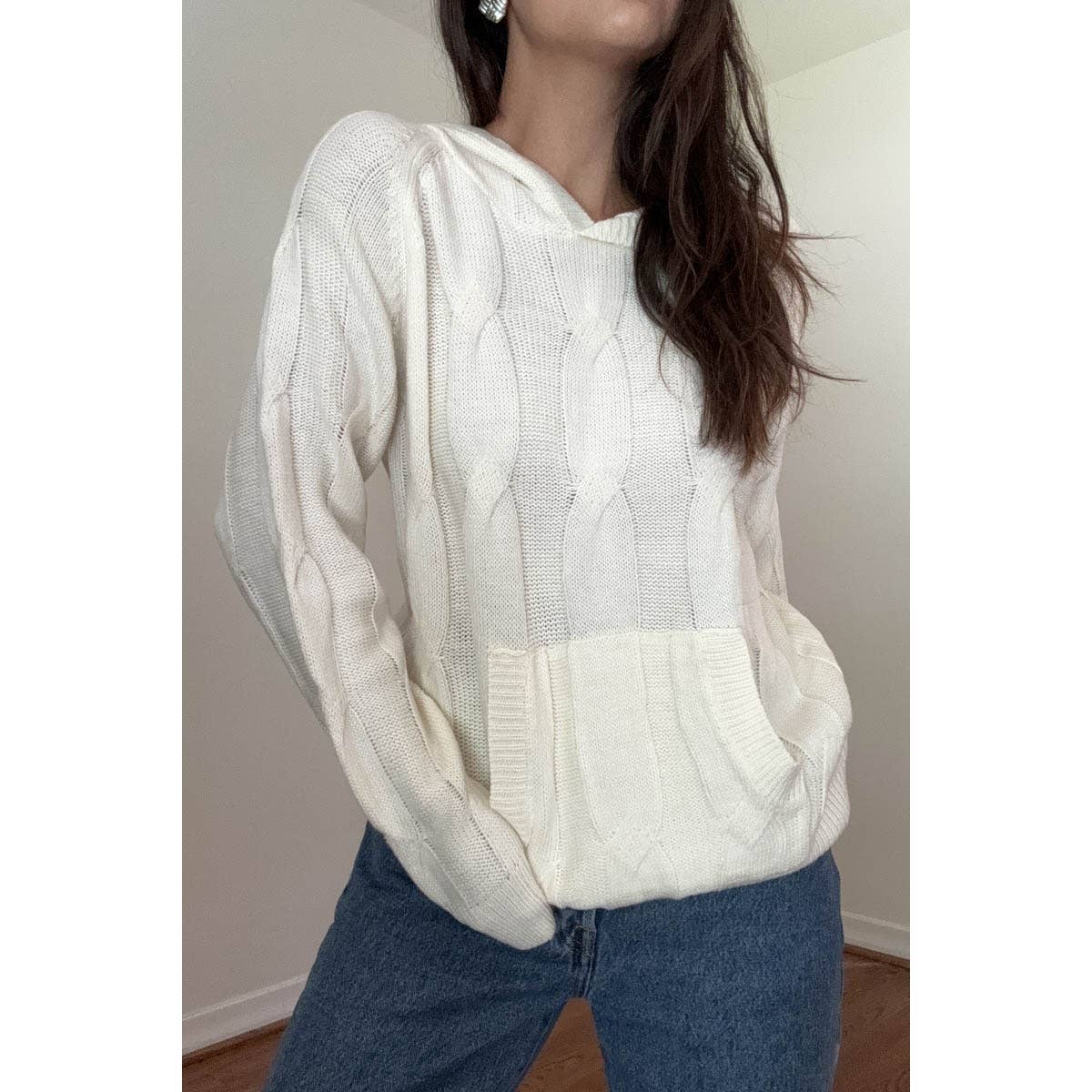 Cape Classic Knit Hoodie