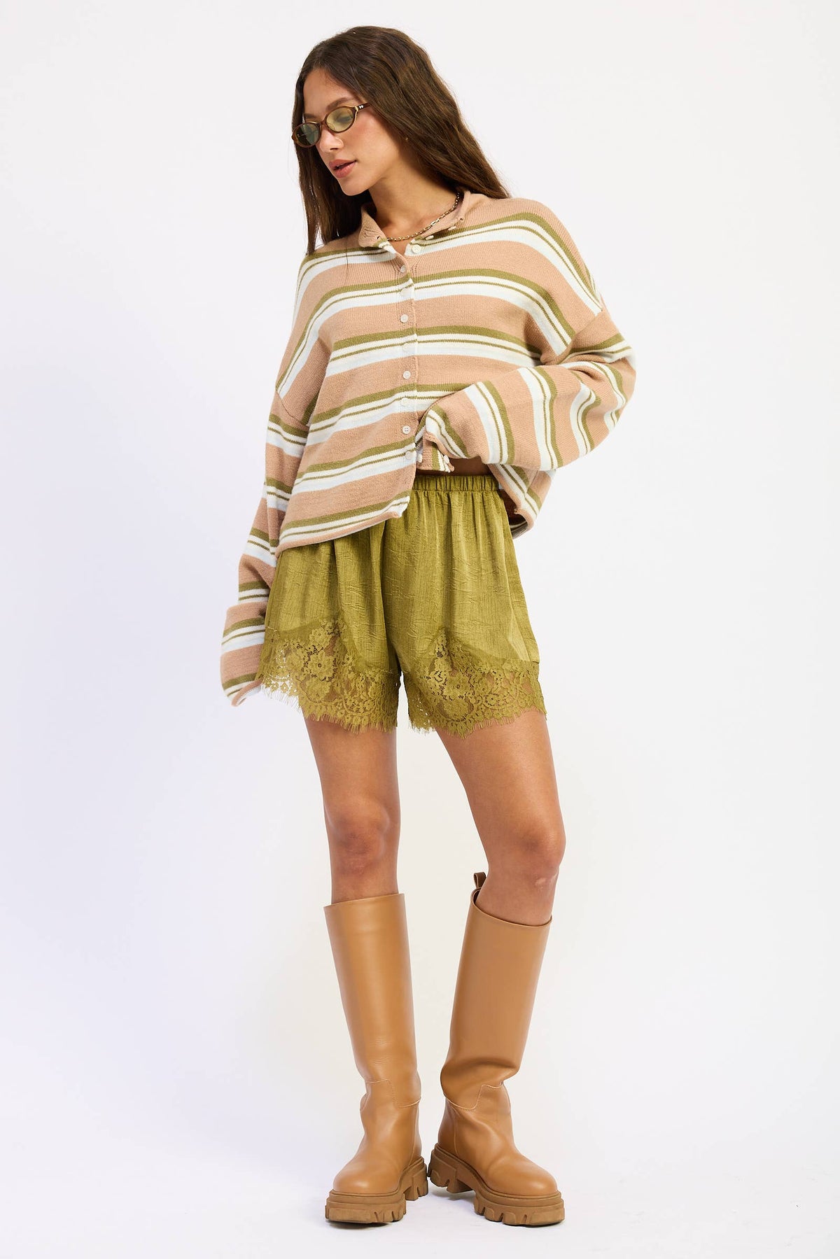 The Falmouth Funnel Neck Cardigan