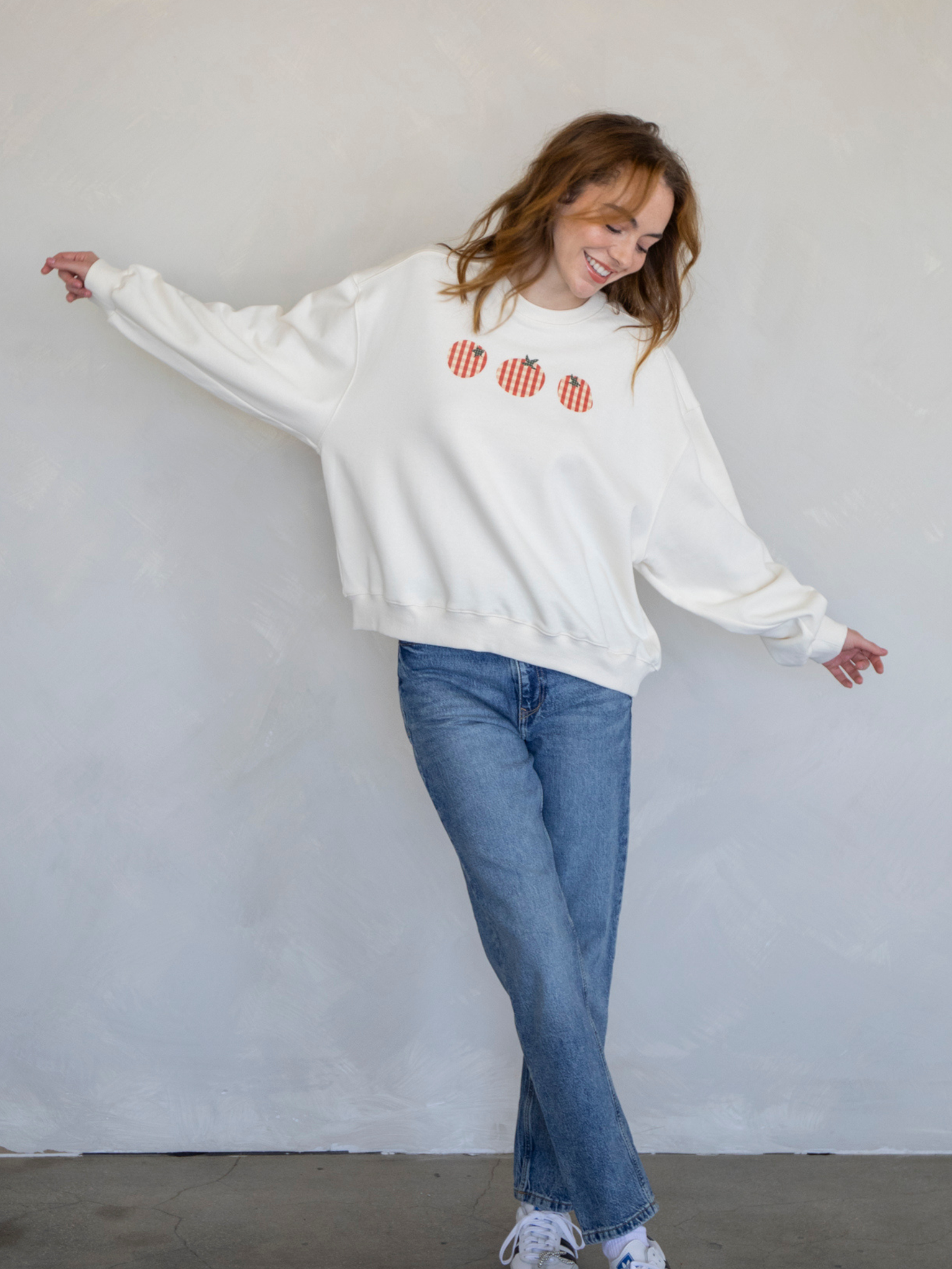 Tomato Girl Fall Sweater